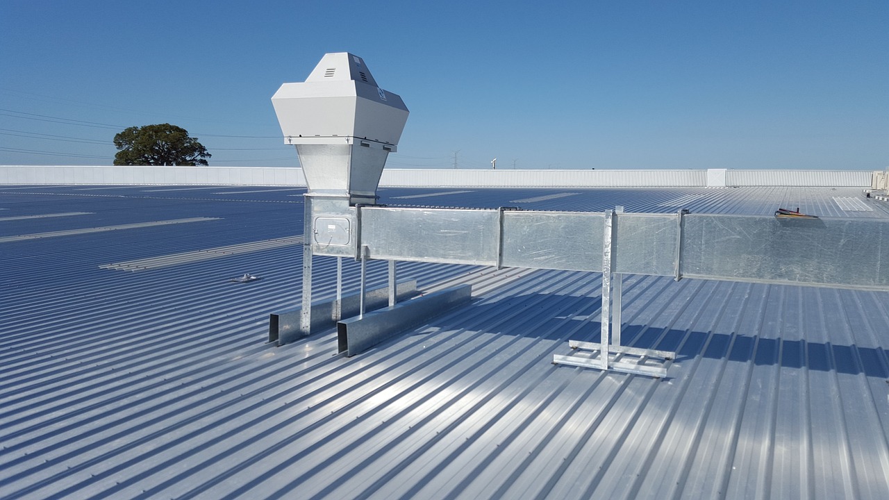 Commercial Air Conditioning Unit - Business HVAC Filters & MRO Parts System Maintenance